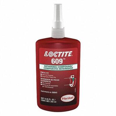 DESCRIPTION: (6) RETAINING COMPOUND BRAND/MODEL: LOCTITE #4KM31 RETAIL$: $184.21 EA SIZE: 8.45 OZ QTY: 6