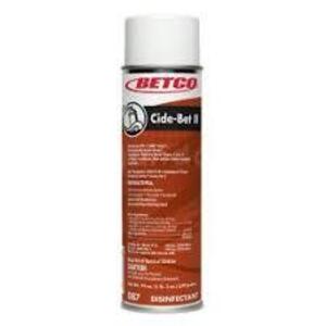 DESCRIPTION: (6) ANTIBACTERIAL DISINFECTANT CLEANER BRAND/MODEL: BETCO CIDE-BET 2 SIZE: 19 OZ RETAIL$: $10.00 EA QTY: 6