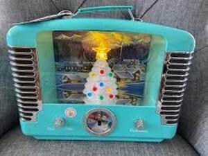 DESCRIPTION: (1) LIGHT UP CHRISTMAS RADIO BRAND/MODEL: MR CHRISTMAS RETAIL$: $24.98 EA QTY: 1