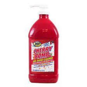 DESCRIPTION: (4) CHERRY BOMB GET HAND CLEANER BRAND/MODEL: ZEP COMMERCIAL #ZUCBHC484 RETAIL$: $8.48 EA SIZE: 48 FL OZ QTY: 4