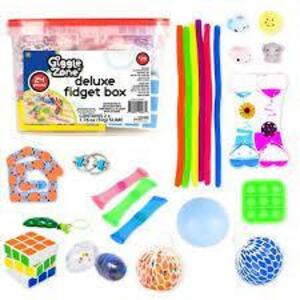 DESCRIPTION: (1) DELUXE FIGET FUN BRAND/MODEL: GIGGLE ZONE SIZE: 24 PC RETAIL$: $20.00 EA QTY: 1