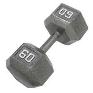 DESCRIPTION: (1) BARBELL BRAND/MODEL: CAP SIZE: 60 LB RETAIL$: $58.00 EA QTY: 1