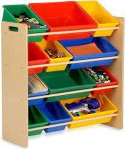 DESCRIPTION: (1) TOY STORAGE BRAND/MODEL: HCD RETAIL$: $119.99 EA QTY: 1