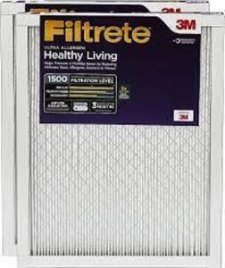 DESCRIPTION: (4) FILTERS BRAND/MODEL: FILTERETE SIZE: 12X24X1 RETAIL$: $20.00 EA QTY: 4