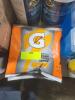 DESCRIPTION: (4) CONCENTRATED SPORTS DRINK POWDER BRAND/MODEL: GATORADE #03970 INFORMATION: MAKES 2.5 GALLONS ORANGE RETAIL$: $5.00 EA QTY: 4 - 2