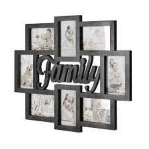 DESCRIPTION: (1) GALLERY PICTURE FRAME BRAND/MODEL: CRYSTAL ART INFORMATION: BLACK RETAIL$: $20.28 EA QTY: 1