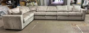 GREY FOUR PIECE SECTIONAL