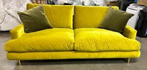 87" FABRIC SOFA