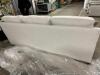 (2)- 99" MATCHING WHITE SOFAS - 6