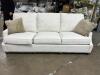 (2)- 99" MATCHING WHITE SOFAS - 7