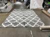 10'X14' GRAY AREA RUG - 10