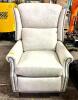 LEATHER RECLINER LIVING ROOM CHAIR