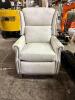 LEATHER RECLINER LIVING ROOM CHAIR - 2