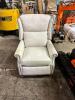 LEATHER RECLINER LIVING ROOM CHAIR - 3