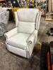 LEATHER RECLINER LIVING ROOM CHAIR - 4