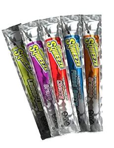 DESCRIPTION: (4) PACKS OF (10) ELECTROLYTE FREEZER POPS BRAND/MODEL: SQWINCHER #460000000 INFORMATION: PER PACKET RETAIL$: $20.00 TOTAL SIZE: 3 OZ QTY