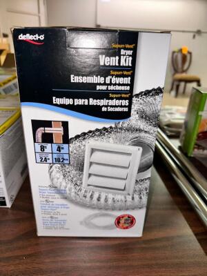 (2)- DRYER VENT KITS