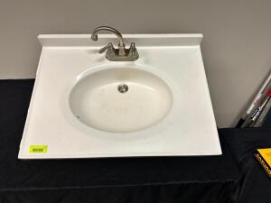 SINK BASIN W/ FAUCET