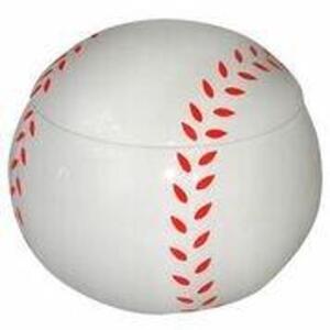 (2) BASEBALL COOKIE JARS RETAILS FOR $19.99 EACH