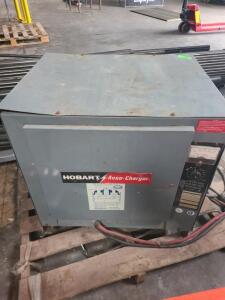 DESCRIPTION: (1) FORKLIFT BATTERY CHARGER BRAND/MODEL: HOBART ACCU-CHARGER/725C3-18 INFORMATION: LOCATED AT SHAPIRO METAL SUPPLY RETAIL$: $300 QTY: 1