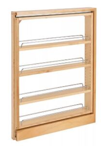 DESCRIPTION: (1) SHELF CONVERSION KITBRAND/MODEL: REV-A-SHELFINFORMATION: CHROME PLATEDQTY: 1