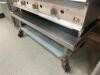 8" X 30" LOW BOY STAINLESS EQUIPMENT STAND. - 3