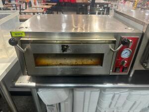 AVANTCO SINGLE DECK COUNTER TOP STONE PIZZA OVEN. ( ELECTRIC )