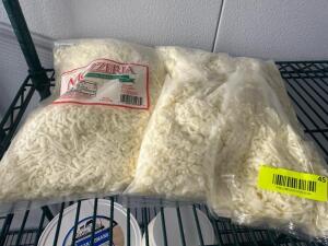 (2) BAGS OF MOZZERIA CHEESE