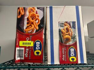 (2) CASES OF BIG C ONION RINGS