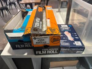 (3) ASSORTED ROLLS OF FOIL AND CLING WRAP