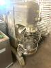 DESCRIPTION HOBART 60 QT MIXER. 1.5 HP WITH ATTACHMENTS AND BOWL BRAND / MODEL: HOBART H600T ADDITIONAL INFORMATION SN# 11-254-806, 208 VOLT, 1.5 HP, - 2