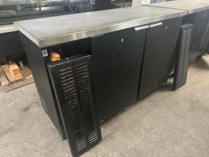 DESCRIPTION RANDELL TWO DOOR BACK BAR COOLER. BRAND / MODEL: RANDELL RBB-2M ADDITIONAL INFORMATION 115 VOLT, 1 PHASE LOCATION BAY 6 QTY 1