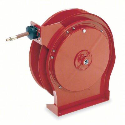 DESCRIPTION: (1) SPRING RETURN HOSE REEL BRAND/MODEL: REELCRAFT #263D77 INFORMATION: RED SIZE: 50 FT (1/2 IN I.D.), 1/2 IN MNPT, 300 PSI MAX OP PRESSU