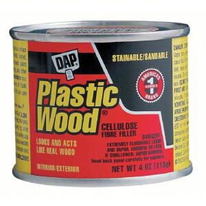 DESCRIPTION: (2) CASES OF (6) PLASTIC WOOD FILLER BRAND/MODEL: DAP #10L507 INFORMATION: WHITE SIZE: 4 OZ CANS RETAIL$: $8.54 PER CAN QTY: 2