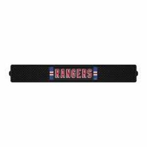 DESCRIPTION: (4) BAR MATS BRAND/MODEL: NFL INFORMATION: NEW YORK RANGERS SIZE: BLACK RETAIL$: $15.75 EA QTY: 4