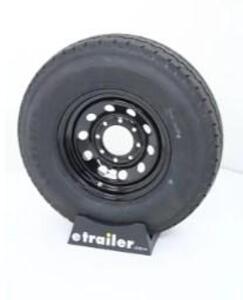 DESCRIPTION: (2) WHEELS AND TIRES BRAND/MODEL: #86026 INFORMATION: BLACK SIZE: 16 X 3.5 2.00B RETAIL$: $47.00 EA QTY: 2