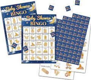 DESCRIPTION: (4) PACKS OF BABY SHOWER BINGO CARDS BRAND/MODEL: TWINKLE LITTLE STAR RETAIL$: $10.99 EA QTY: 4