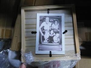 DESCRIPTION: (5) PICTURE FRAMES BRAND/MODEL: FARMLYN CREEK INFORMATION: WOOD RETAIL$: $15.00 PER FRAME QTY: 5