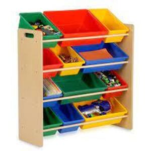 DESCRIPTION: (1) TOY ORGANIZER BRAND/MODEL: HCD INFORMATION: MULTI COLOR RETAIL$: $66.00 EA QTY: 1