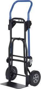 DESCRIPTION: (1) QUICK CHANGE HAND TRUCK BRAND/MODEL: HARPER #JDCJ8523EN RETAIL$: $104.99 EA QTY: 1