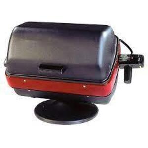 DESCRIPTION: (1) TABLE TOP AND CAR ELECTRIC BARBECUE GRILL BRAND/MODEL: AMERICANA SIZE: 1500 WAT RETAIL$: $159.29 EA QTY: 1