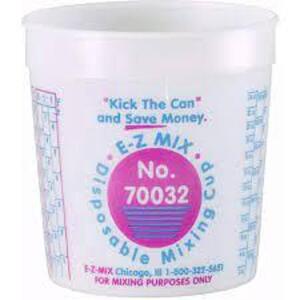 DESCRIPTION: (1) CASE OF (100) PAINT MIXING CUPS BRAND/MODEL: MSC #01576289 SIZE: 1 QT RETAIL$: $73.25 EA QTY: 1