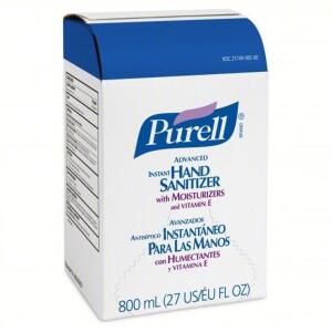 DESCRIPTION: (6) HAND SANITIZER BRAND/MODEL: PURELL #20W451 SIZE: 800 ML RETAIL$: $20.00 EA QTY: 6