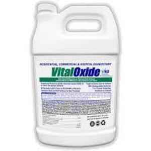 DESCRIPTION: (1) DISINFECTANT BRAND/MODEL: VITAL OXIDE SIZE: 1 GALLON RETAIL$: $30.00 EA QTY: 1