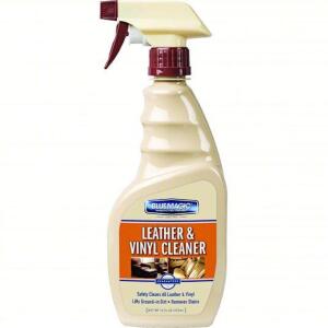 DESCRIPTION: (4) LEATHER VINYL CLEANER BRAND/MODEL: BLUE MAGIC #1MPV2 SIZE: 16 OZ RETAIL$: $7.43 EA QTY: 4