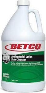 DESCRIPTION: (2) ANTIBACTERIAL LOTION SKIN CLEANSER BRAND/MODEL: BETCO SIZE: 1 GALLON RETAIL$: $26.21 EA QTY: 2