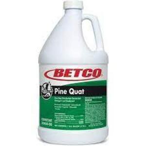 DESCRIPTION: (2) PINE QUAT ONE STEP DISINFECTANT BRAND/MODEL: BETCO SIZE: 1 GALLON RETAIL$: $17.60 EA QTY: 2