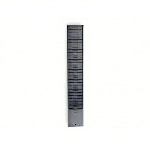 DESCRIPTION: (2) TIME CARD RACK BRAND/MODEL: AMANO #6T195 INFORMATION: GRAY SIZE: WALL MOUNT, 25 TIME CARDS, 5-3/4 IN POCKET SIZE RETAIL$: $44.68 EA Q