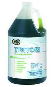 DESCRIPTION: (1) TRITON ONE STEP DISINFECTANT BRAND/MODEL: ZEP SIZE: 1 GALLON RETAIL$: $60.00 EA QTY: 1