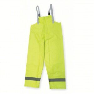 DESCRIPTION: (4) HI VIS RAIN BIB OVERALL BRAND/MODEL: CONDOR #4GE68 INFORMATION: HI VIS YELLOW SIZE: MEDIUM RETAIL$: $38.39 EA QTY: 4